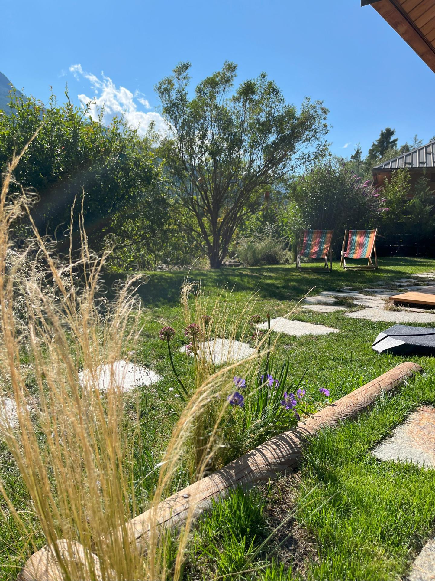 Jardin avec vue